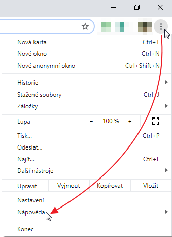 Nabídka menu
